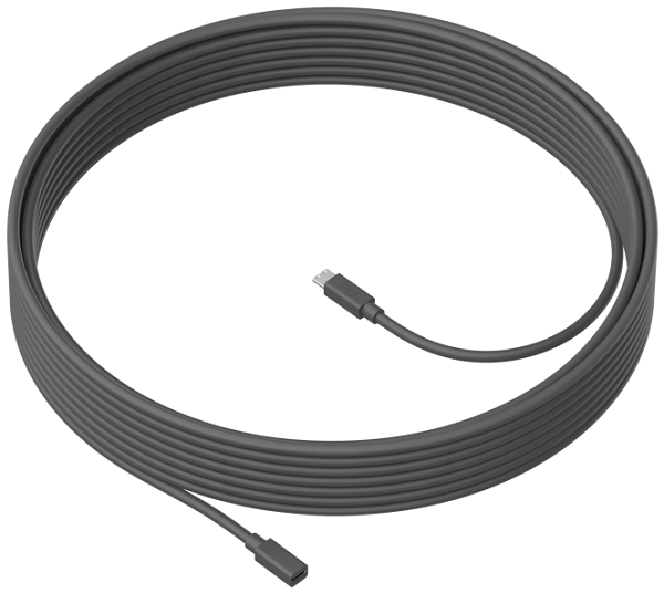 

Кабель удлинительный Logitech 950-000005 10м для Logitech MeetUp Expansion Mic, 950-000005