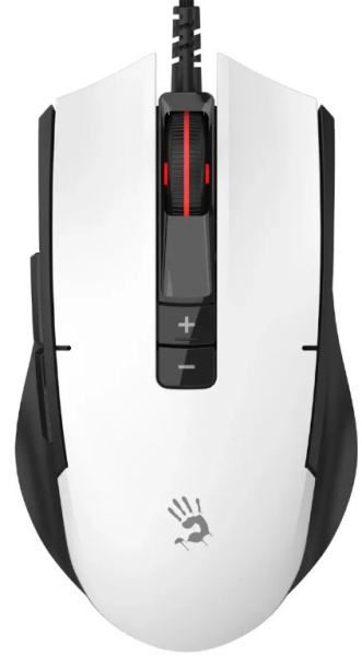 Изображение товара Мышь A4Tech Bloody ES8 оптическая с RGB подсветкой 6000 dpi белая