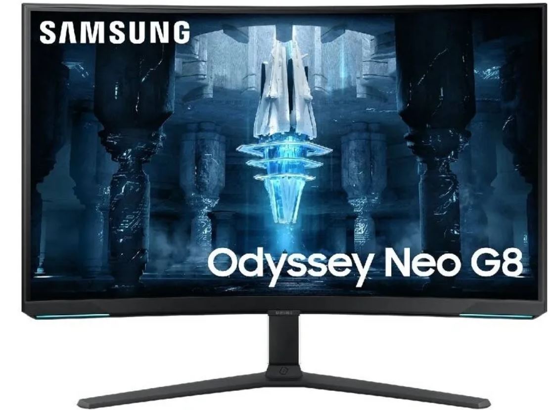 

Монитор 32" Samsung Odyssey Neo G8 S32BG850NMXUE 3840*2160, VA, 16:9, 400cd, 1M:1, 178гр/178гр, 240Hz, FreeSync Premium Pro, HDMI, DP, HAS, Pivot, бел, Odyssey Neo G8 S32BG850NMXUE
