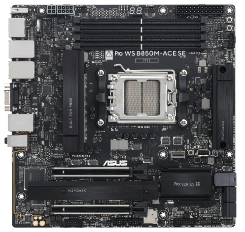 Изображение товара Материнская плата ASUS PRO WS B850M-ACE SE для рабочих станций