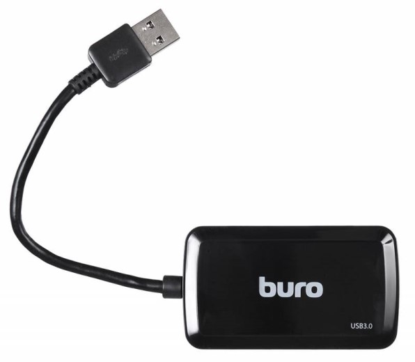 

Разветвитель Buro BU-HUB4-U3.0-S 4порт. черный, BU-HUB4-U3.0-S