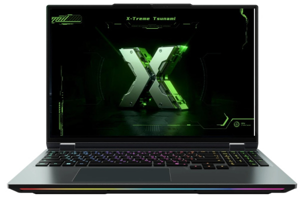 фото Ноутбук  Maibenben X-Treme Tsunami X16E-R99558 в Красноярске 16 ", Ryzen 9, 32 Гб RAM, 2 Тб SSD, GeForce RTX 5080, Черный