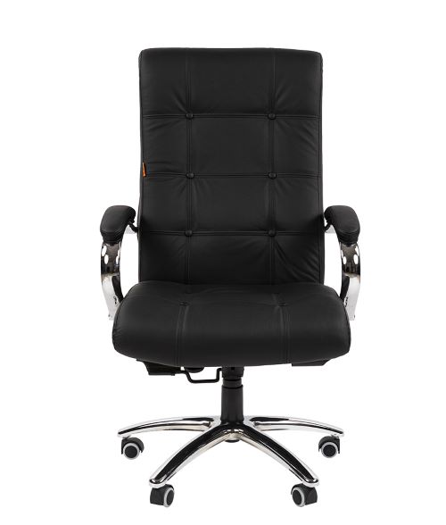 

Кресло офисное Chairman 424 7163863 Россия нат.кожа/экокожа черная (мультиблок), 424