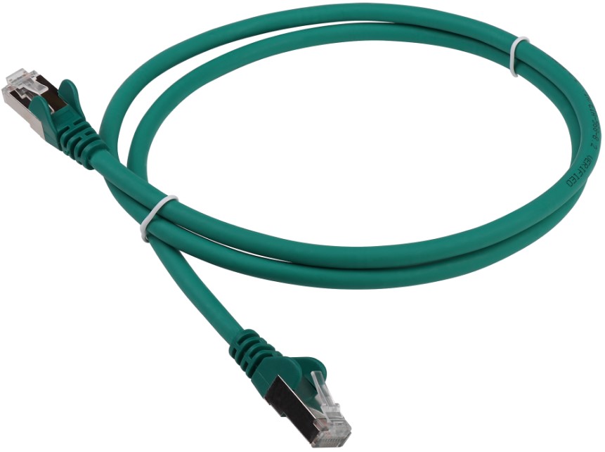 фото Кабель патч-корд F/UTP 6 кат. 10м.  Lanmaster LAN-PC45/S6-10-GN