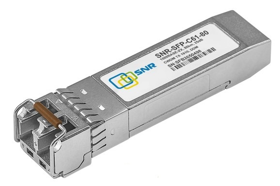 Изображение товара Модуль B-OptiX BO-SFP+C61-80 для оптоволоконных линий, CWDM, 80 км