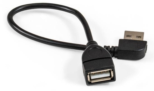 Изображение товара Удлинитель USB Exegate EX-CC-USB2-AMAF-0.15L компактный и надежный