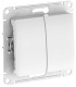 фото Выключатель двухклавишный  Systeme Electric GSL000151S в Красноярске