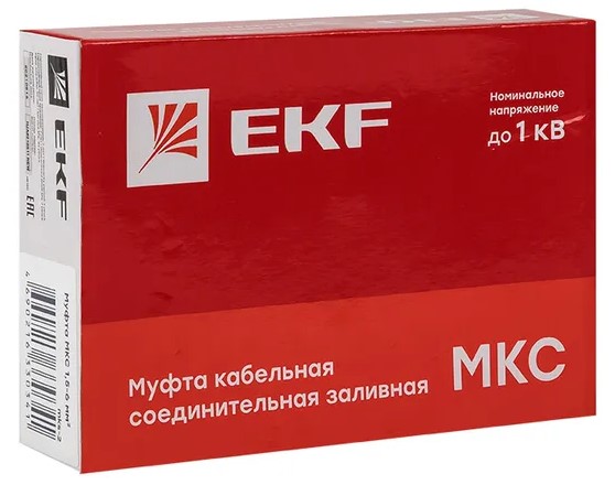 

Муфта соединительная заливная EKF mks-2-k-b МКС(Б) 1,5-6 мм2 (клеммник), mks-2-k-b
