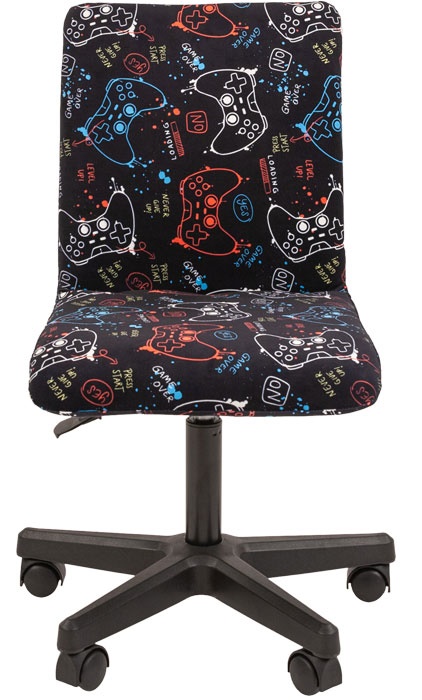 

Кресло детское Chairman Kids 109 7110404 Россия ткань GAME черный пластик, Kids 109