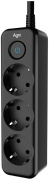 фото Сетевой фильтр  AGNI TP-FD3E-3m-black