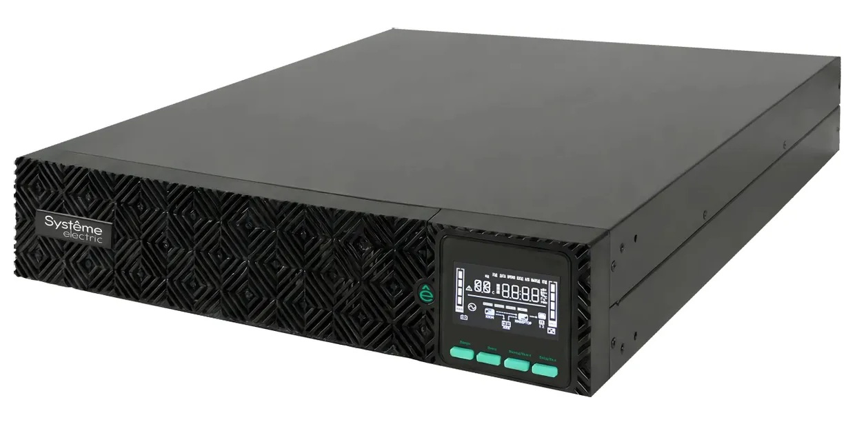 Источник бесперебойного питания Systeme Electric SRVSE2KRIG2 Smart-Save Online SRV-G2 2000 ВA, 2000 Вт, 230 В, 1:1, 2U