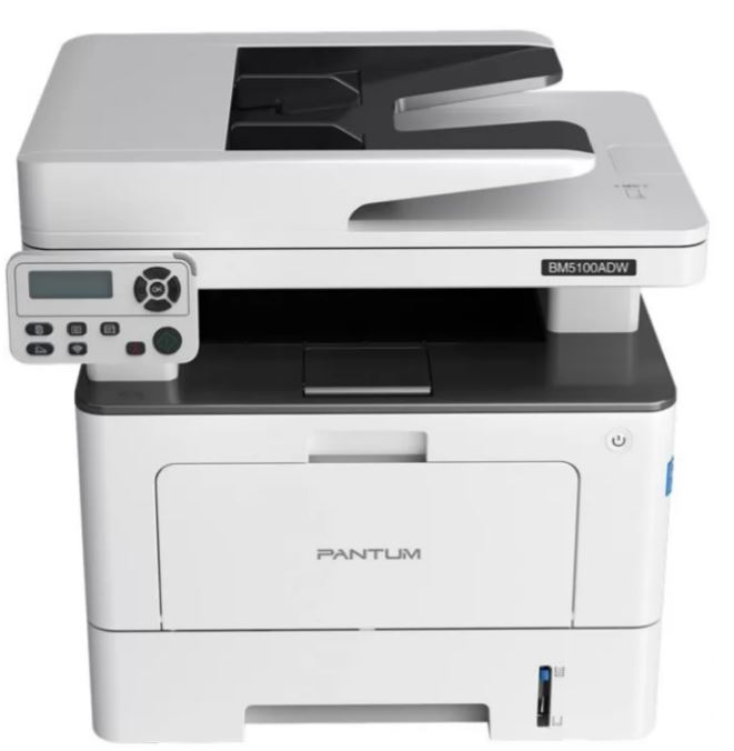 

МФУ лазерное черно-белое Pantum BM5100ADW BM5100ADW A4 P/C/S, 40 стр/мин, 1200x1200 dpi, 512MB RAM, дуплекс, автопод. 50л лоток 250 л., USB/LAN/WiFi,, BM5100ADW (УЦЕНЕННЫЙ)