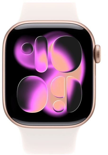 

Часы Apple Watch S11 GPS MEU44 42mm Rose Gold Aluminium Case /Light Blush SB - M/L, Watch S11 GPS