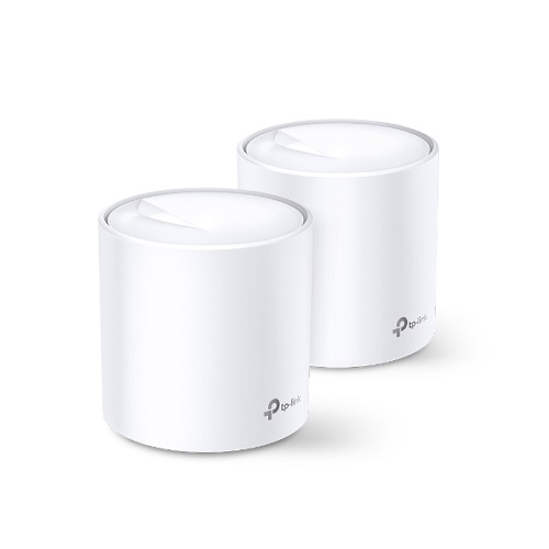 

Точка доступа TP-LINK Deco X20(2-pack) AX1800 Whole Home Mesh Wi-Fi System, Wi-Fi 6, 1201Mbps(2 streams) at 5GHz and 574Mbps (2 streams) at 2.4GHz, 2, Deco X20(2-pack)