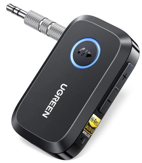 Изображение товара Компактный Bluetooth-ресивер UGREEN BT509 для беспроводной аудиосистемы