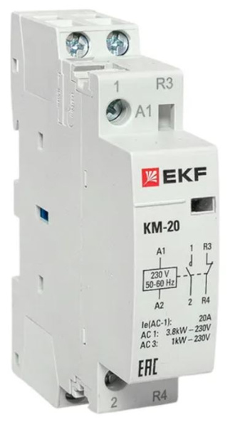 Изображение товара Контактор EKF km-1-20-11 для автоматизации и управления электрическими системами
