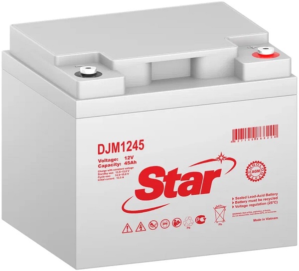 

Аккумулятор Star DJM1245, DJM1245
