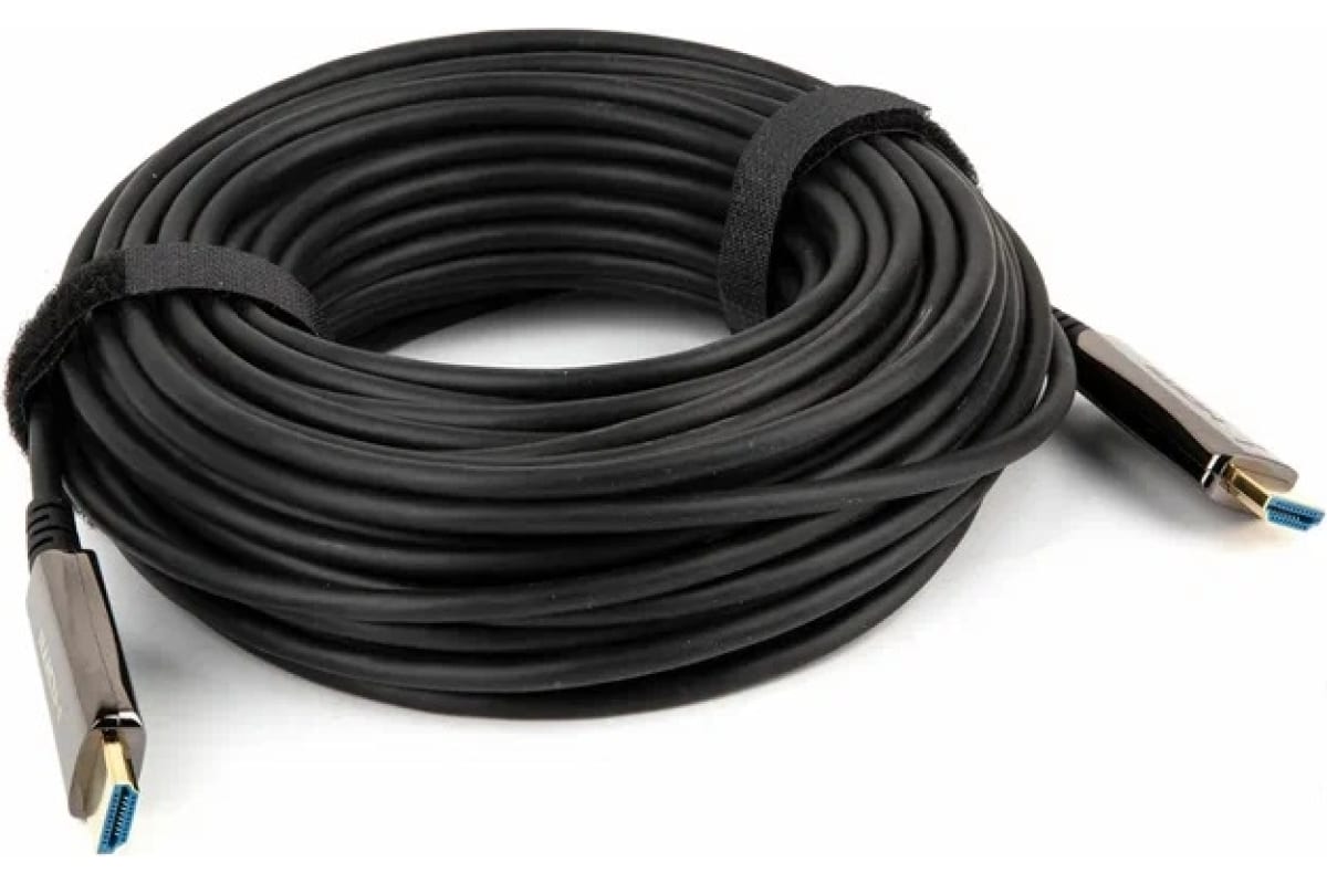 

Кабель интерфейсный HDMI-HDMI VCOM D3742A-10M активный оптический 19M/M,ver. 2.0, 4K@60 Hz 10m, D3742A-10M