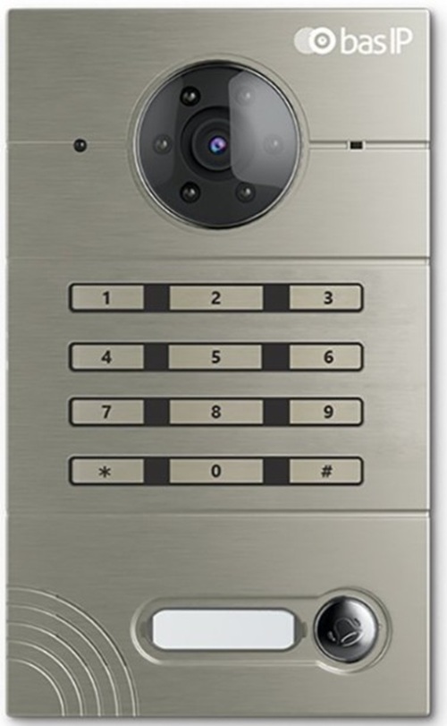 Вызывная панель BAS-IP AV-01KD Silver индивидуальная