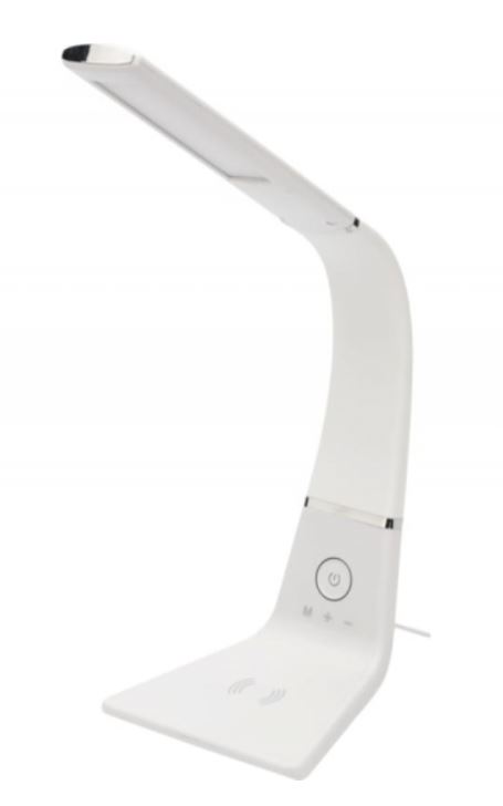 

Светильник Rexant 75-0223 настольный Cloud LED 2700-6500К, встроенная беспроводная и проводная USB-зарядка устройств, диммер, гибкий поворот, 75-0223