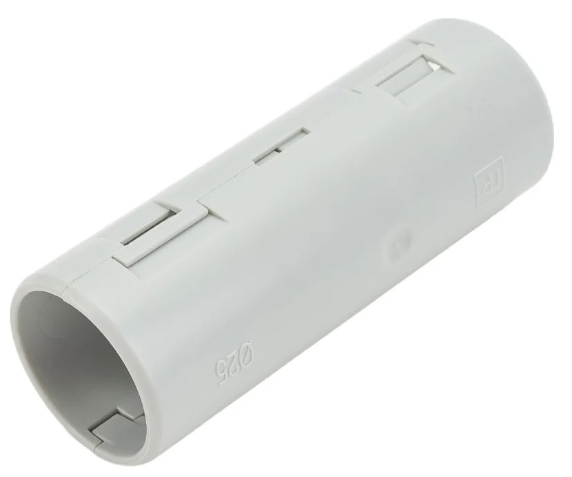 

Муфта Промрукав PR13.0431 разборная d25 мм атмосферостойкая серая (5шт), PR13.0431