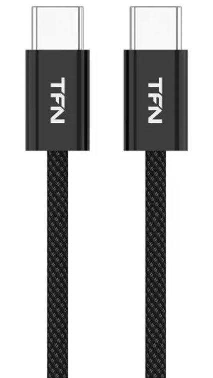 

Кабель интерфейсный TFN TFN-C-MP-CC-12M-BK TypeC-TypeC Nexus 1.2m black, TFN-C-MP-CC-12M-BK