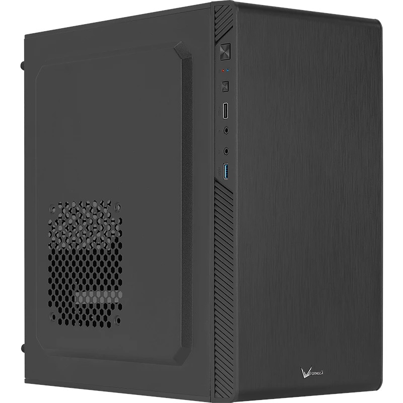 

Корпус mATX FORMULA Cs-106-S-BK-v1 4711401661931 без БП, USB 3.0, USB 2.0, Cs-106-S-BK-v1