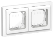 фото Рамка двойная  IEK FI-M20-32-55-K01