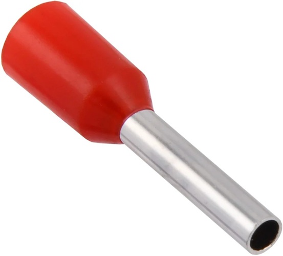 

Наконечник GENERICA UGN11-008-001-100-G НШВИ 1,0-08 1мм2 с изолированным фланцем (уп.100шт), UGN11-008-001-100-G