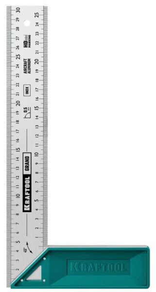 Изображение товара Угольник Kraftool Grand точный измерительный инструмент для строительства и ремонта