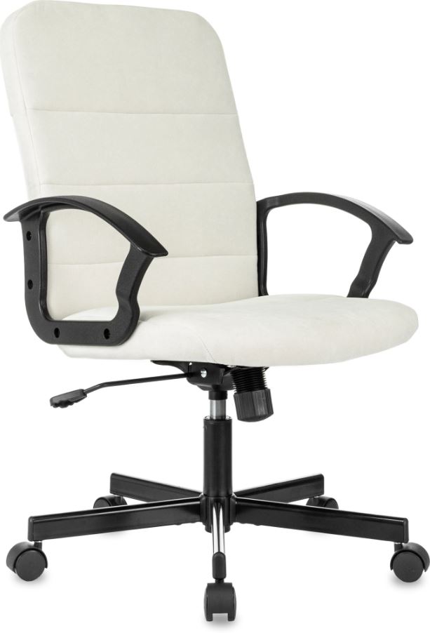 

Кресло Бюрократ TRIEST FABRIC МОЛОЧНЫЙ VELVET 20 КРЕСТОВ. МЕТАЛЛ ЧЕРНЫЙ, TRIEST FABRIC