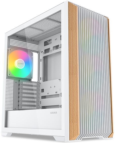 

Корпус eATX SAMA Z60 белый, без БП, 2*USB 3.0, USB 3.1 Type-C, Z60