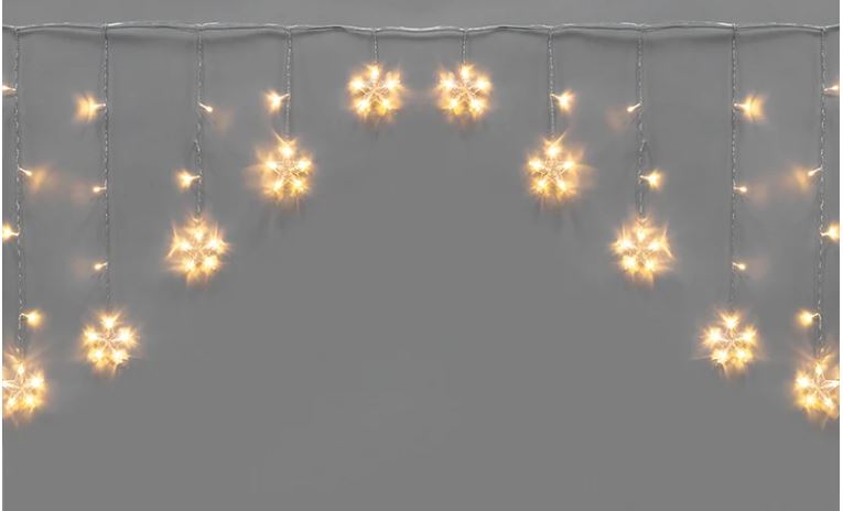 

Гирлянда NEON-NIGHT 255-076 светодиодная Арка со звездами 2,5х1,2м, 136LED ТЕПЛЫЙ БЕЛЫЙ, прозрачный ПВХ, IP20, свечение с динамикой, 230В, не соединяе, 255-076