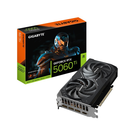 фото Видеокарта GIGABYTE GeForce RTX 5060 TI WINDFORCE MAX OC (GV-N506TWF2MAX OC-16GD) в Омске