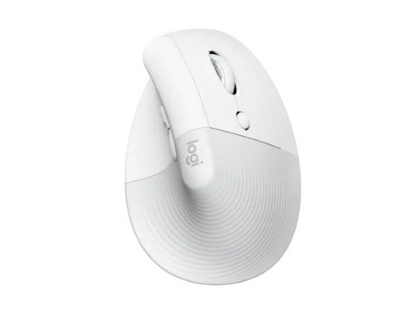 

Мышь Wireless Logitech Lift USB/BT, vertical ergonomic, pale gray, Lift