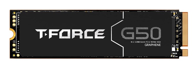 Накопитель SSD M.2 2280 Team Group T-FORCE G50 TM8FFE002T0C129 2TB, 5000/4800MB/s, PCIe 4.0 x4, NVMe, TLC, dramless