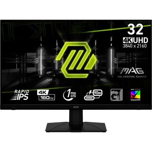

Монитор 31,5" MSI MAG 322UPF 9S6-3DC79T-014 3840x2160 LED, 16:9, IPS, 400cd, 1000:1, 100M:1, 1ms(GTG), 178/178, DP, 2xHDMI, 5xUSB, 144Hz, tilt, HAS, p, MAG 322UPF