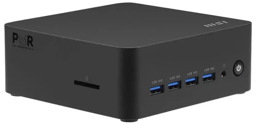 

Неттоп MSI Cubi Z AI 8M-028BRU 936-B03231-028 Ryzen 5 8645HS/Radeon 760M/WiFi/BT/noOS/black, Cubi Z AI 8M-028BRU