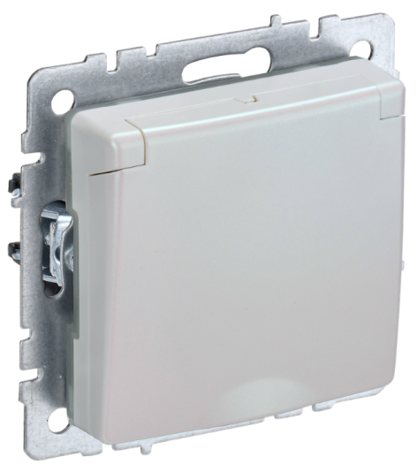 фото Розетка с заземлением  IEK BR-R16-16-K36 в Уфе