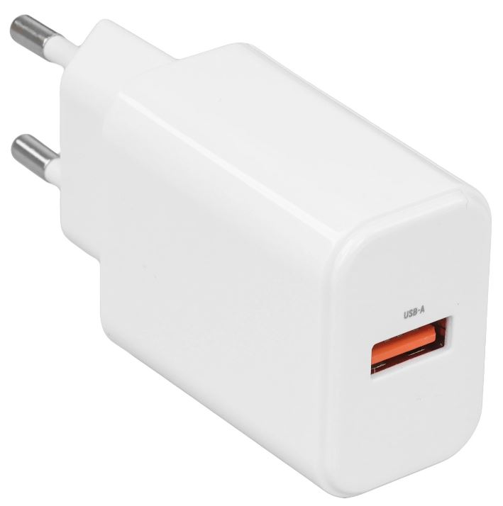 

Зарядное устройство сетевое TFN TFN-WC-18W-3114-WH QC18W без кабеля white, TFN-WC-18W-3114-WH