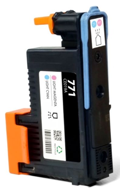 

Печатающая головка NVP NV-CE019A-RE 771 Light Magenta/Light Cyan для HP (восстановленная, совместимая), NV-CE019A-RE