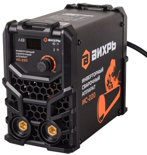 Изображение товара Сварочный аппарат Вихрь ИС-220 для MMA сварки, регулировка тока, портативный