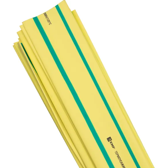 

Термоусаживаемая трубка EKF tut-20-yg-1m нг 20/10 желто-зеленая в отрезках по 1м, tut-20-yg-1m