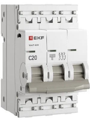 фото Автоматический выключатель  EKF M636320C в Омске