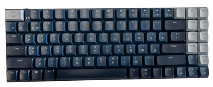

Клавиатура механическая UGREEN KU102 15228_ USB-C/BT тонкая и легкая, синяя, KU102