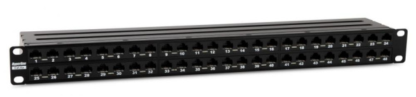 фото Патч-панель  Hyperline PPHD-19-48-8P8C-C6A-110D в Уфе