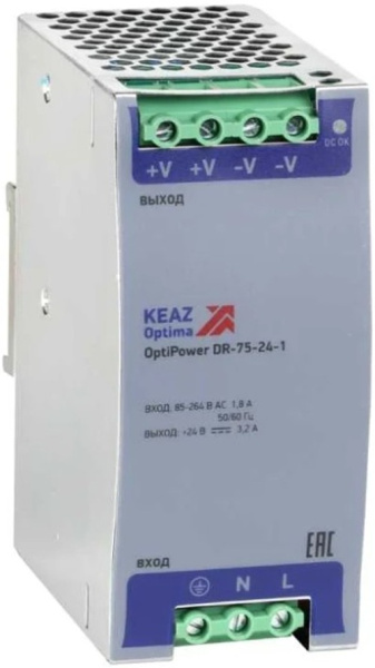 Изображение товара Блок питания КЭАЗ 284547 для промышленных систем надежное и стабильное питание