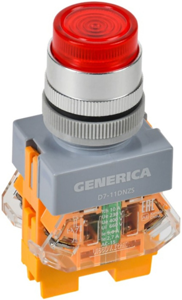 Изображение товара Кнопка управления GENERICA BBT50-11DNZS-3-11-K04-G
