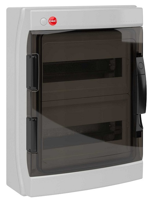 

Щиток навесной DKC RB24W6TGD с дверцей 24 мод.,IP65, серый, с клеммным блоком 63А, "RAM base", RB24W6TGD