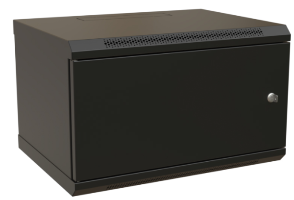 фото Шкаф настенный 19", 9U WRLine WR-TW-0945-SR-RAL9004 в Екатеринбурге